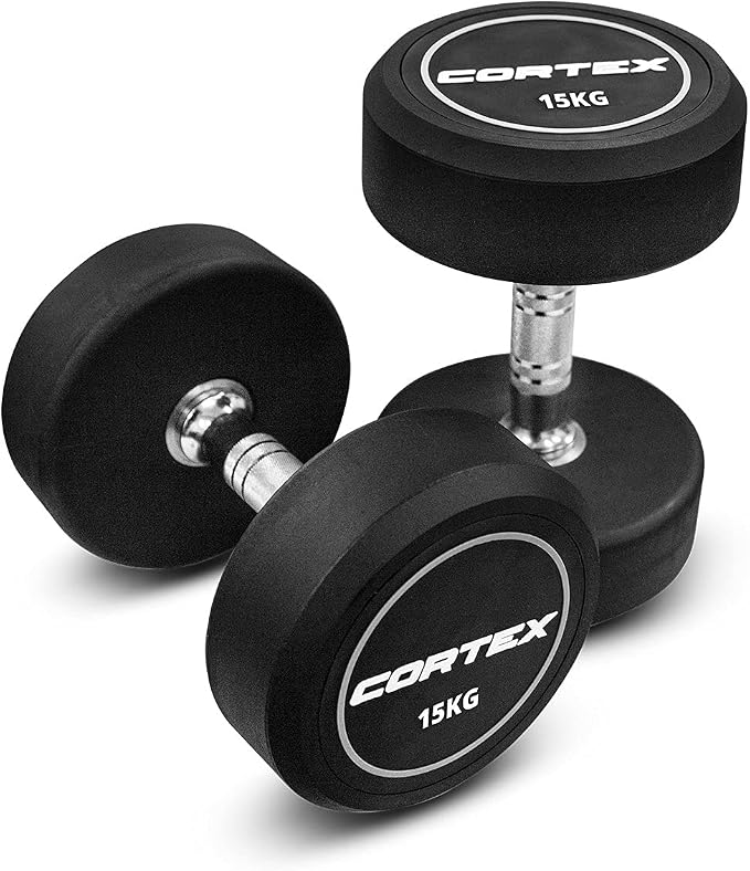 Cortex 15kg Pro-Fixed Dumbbell (Pair)