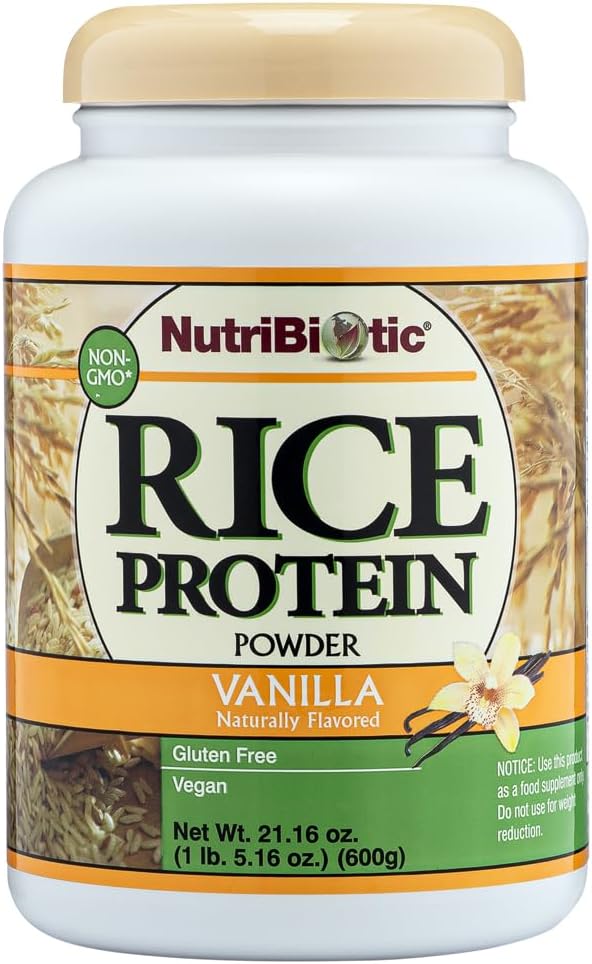 Nutribiotic Rice Protein, Chocolate - 3 lb tub