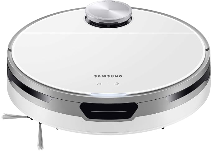 Samsung Bespoke Jet Bot+ Robotic Vacuum with Clean Station - White