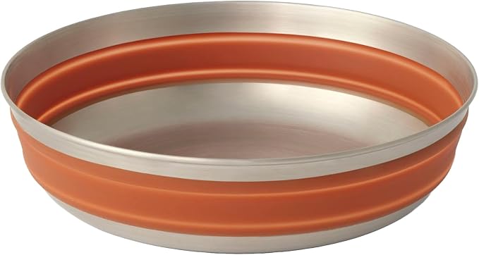Sea to Summit Detour Stainless Steel Collapsible Bowl Brown
