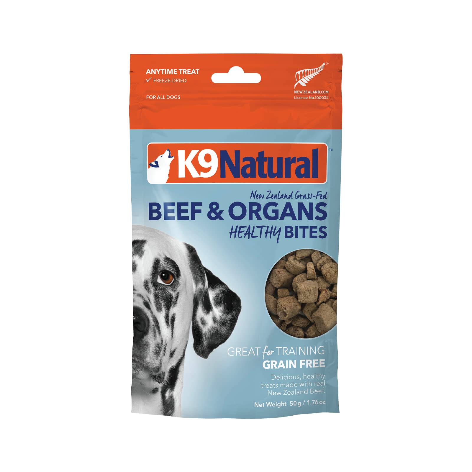 K9 Natural Beef Healthy Bites Dog Treats - 50g