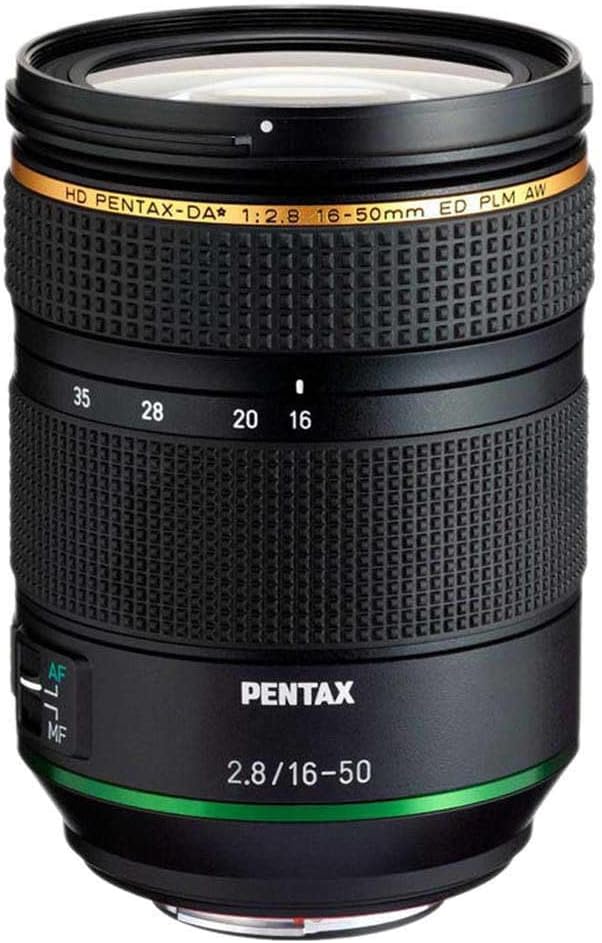 Pentax HD Da 16-50mm f/2.8 Ed PLM AW Lens
