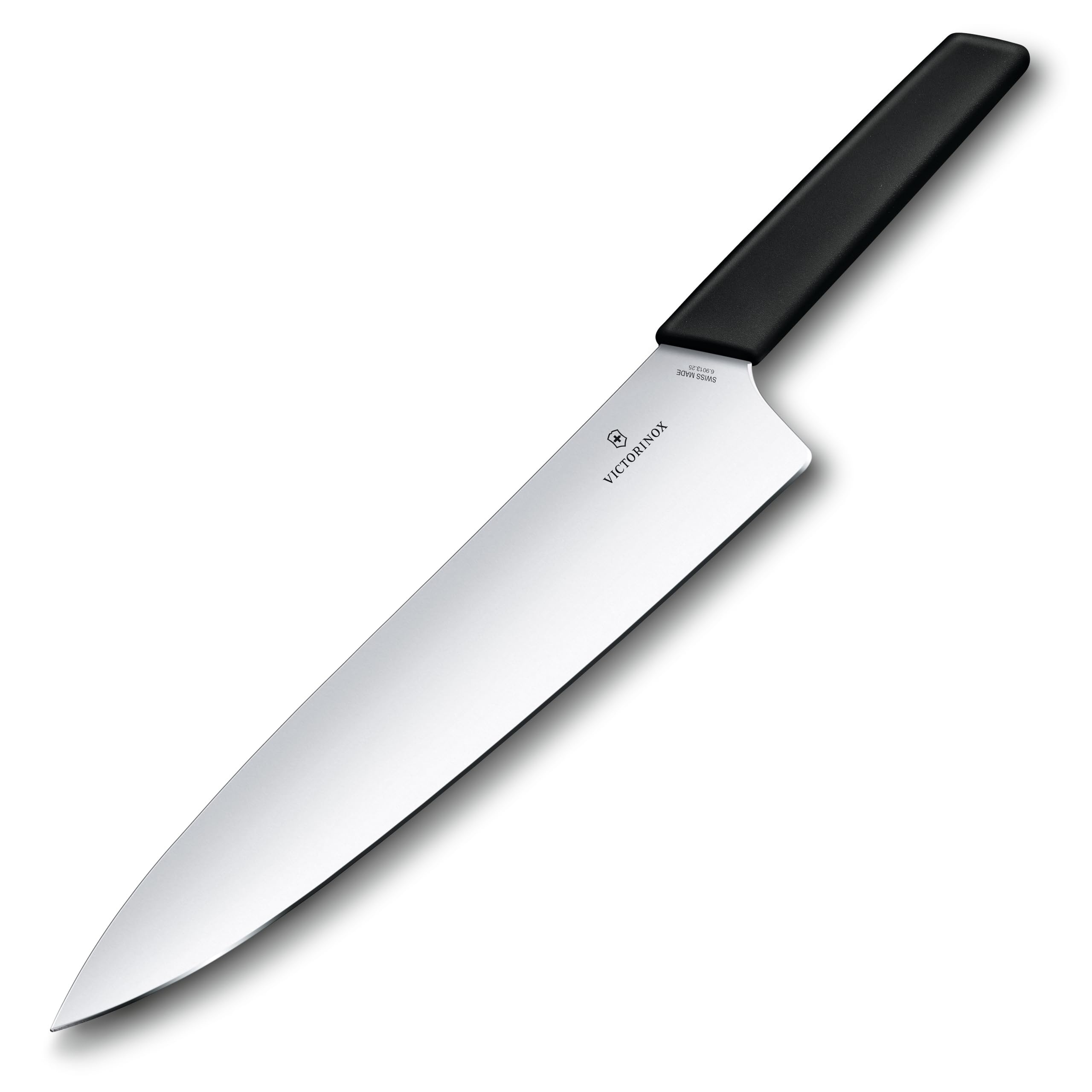 Victorinox Swiss Modern Carving Knife, Straight Edge 25cm - Black