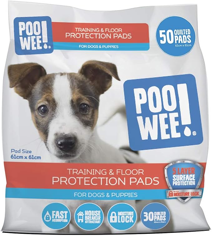 Poowee Training Pads 50 Pack