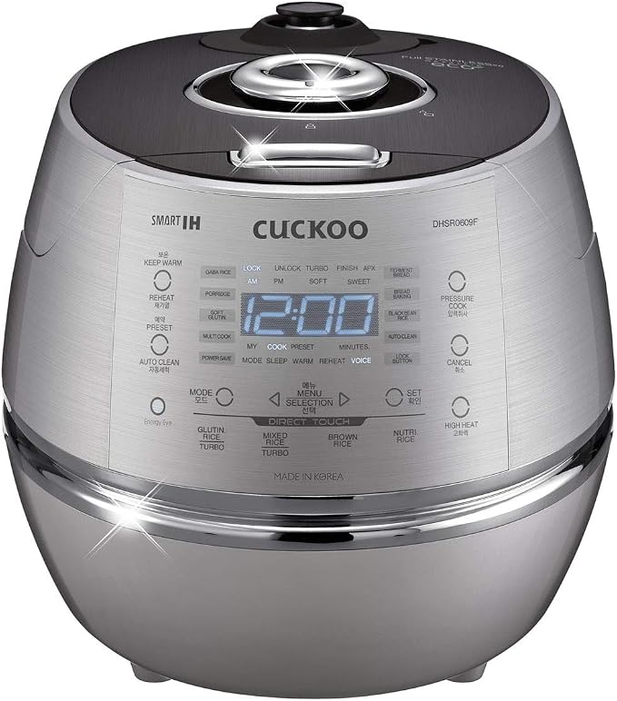 Cuckoo IH 6 Cup Pressure Rice Cooker CRP-DHSR0609F
