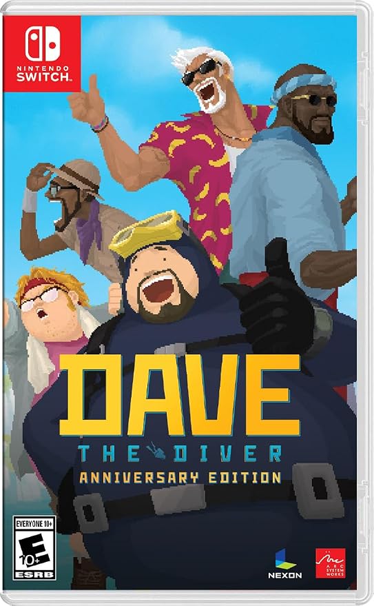 Nintendo Switch Dave The Diver: Anniversary Edition Clear