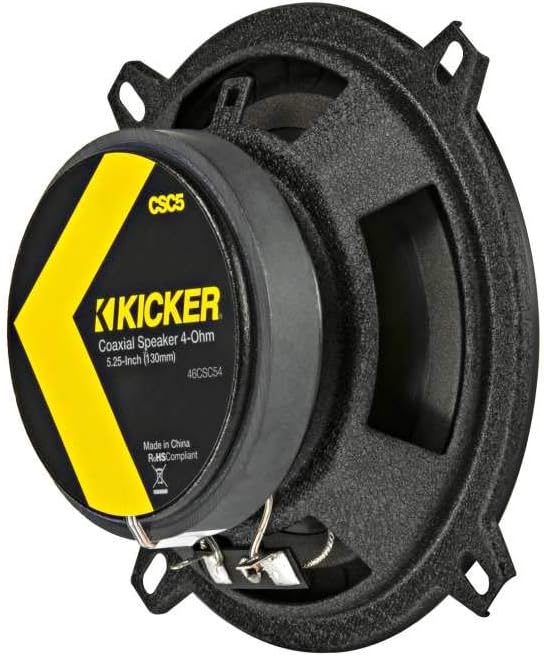 Kicker CSC54 CS-Series 5-1/4-Inch Coaxial Speakers