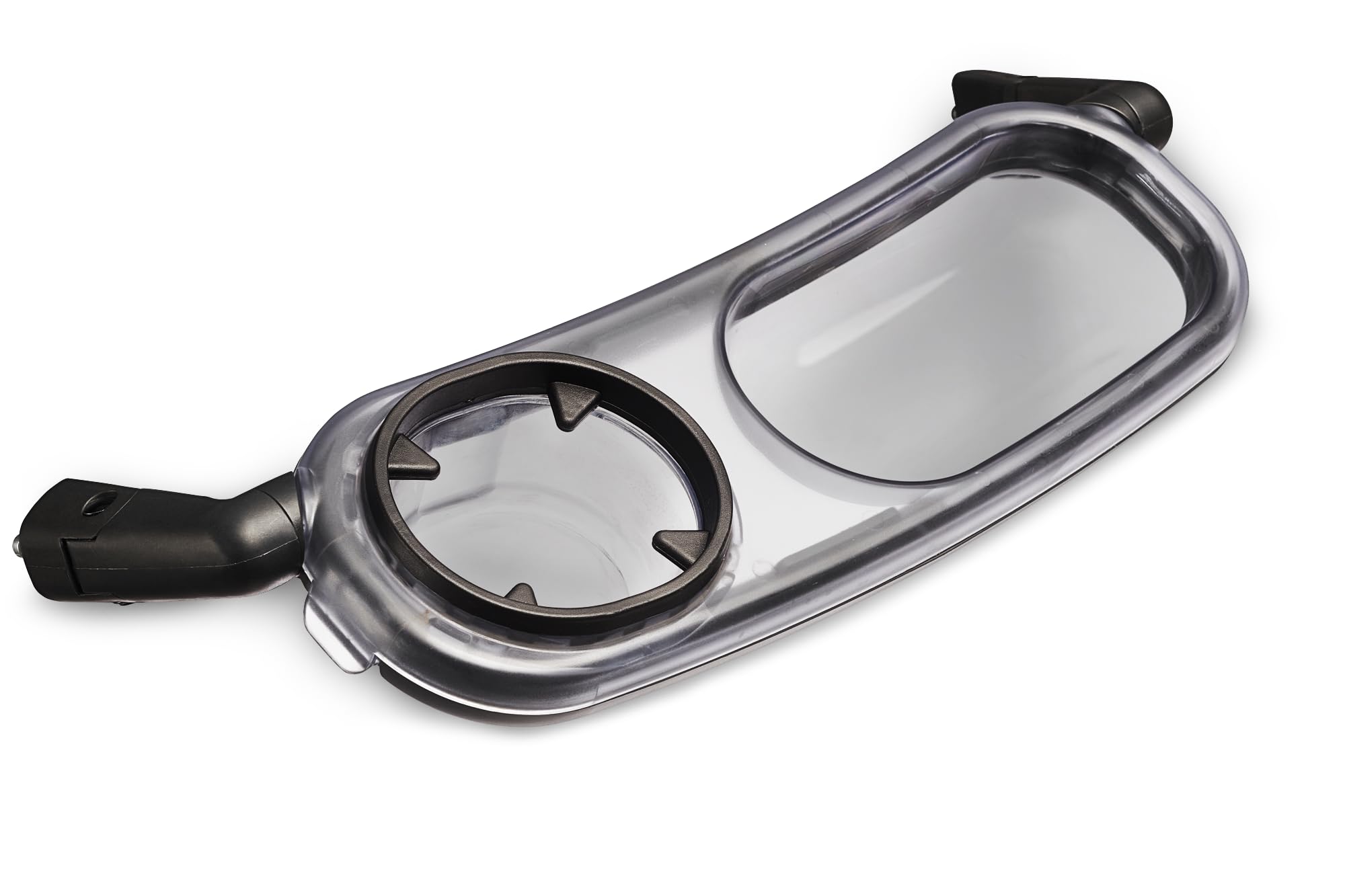 Stroller Snack Tray with Cup Holder Compatible with UPPAbaby Vista V2 Stroller, UPPAbaby Cruz V2, Rumble SEAT. Easy Attachment for Most Uppababay