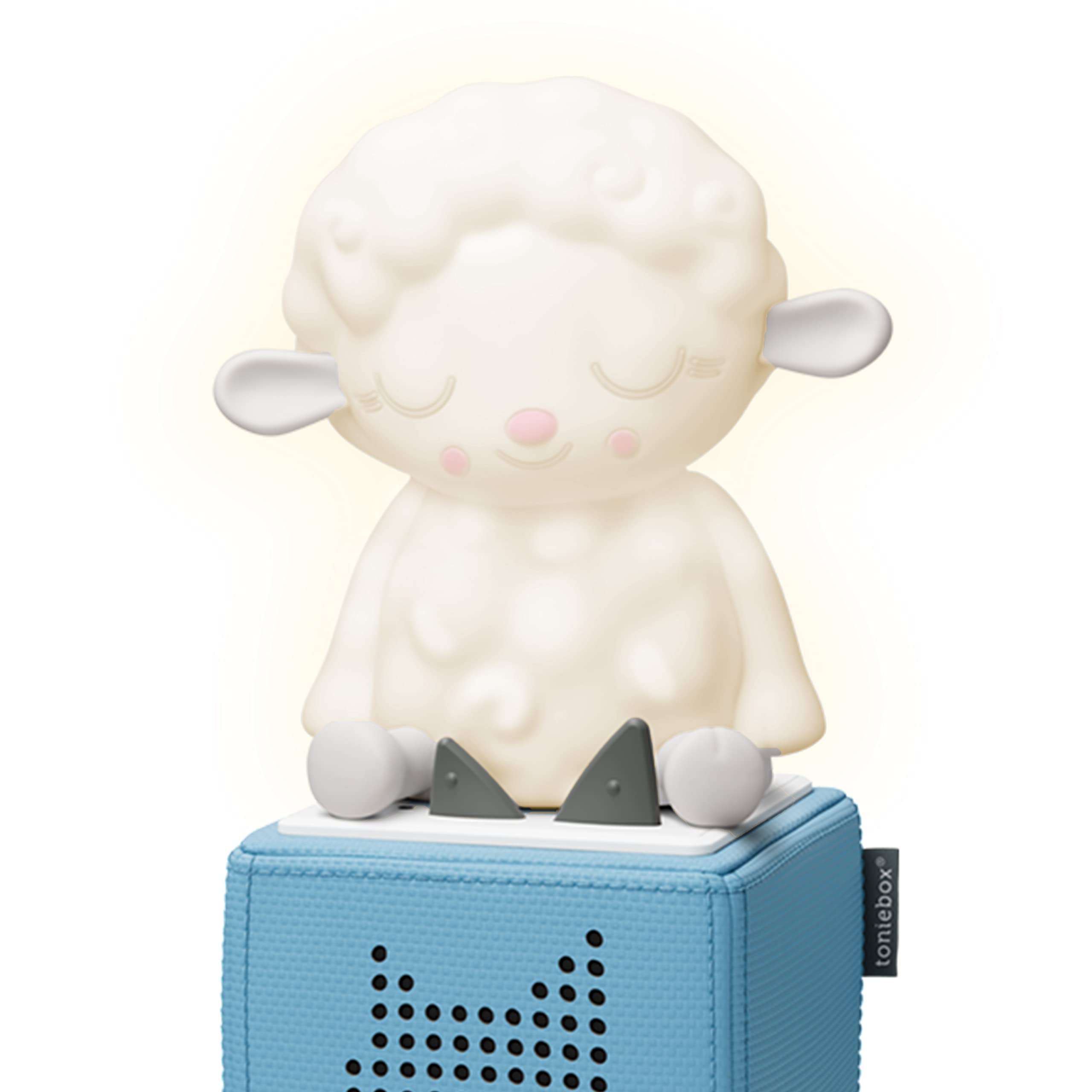 tonies Night Light - Sleepy Sheep Audio Play Character by Sleepy Friends | Warm Glow | 90 Minutes Beautifully Composed Melodies | Record Your Own 
