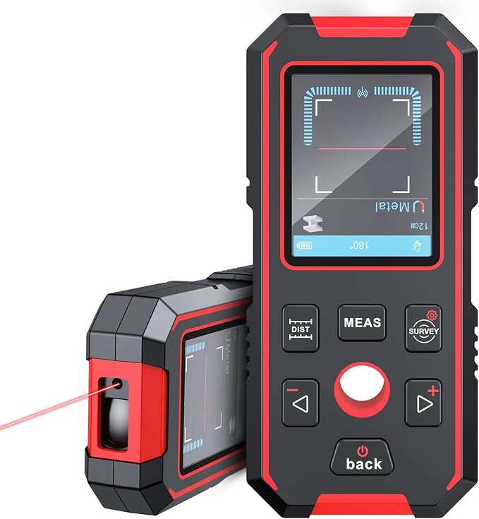 NOYAFA NF518S Multi-function Digital Detector Stud Finder/Ac/Laser Distance Meter