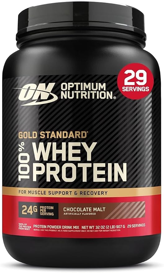 Optimum Nutrition 100% Whey Gold Standard Chocolate Malt - 2 lbs
