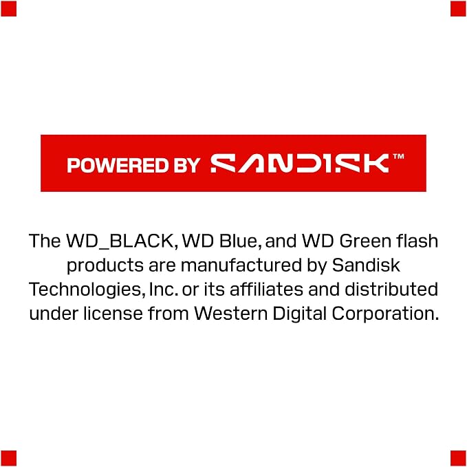WD Black SN7100 500GB M.2 2280 NVMe PCIe 4.0 SSD