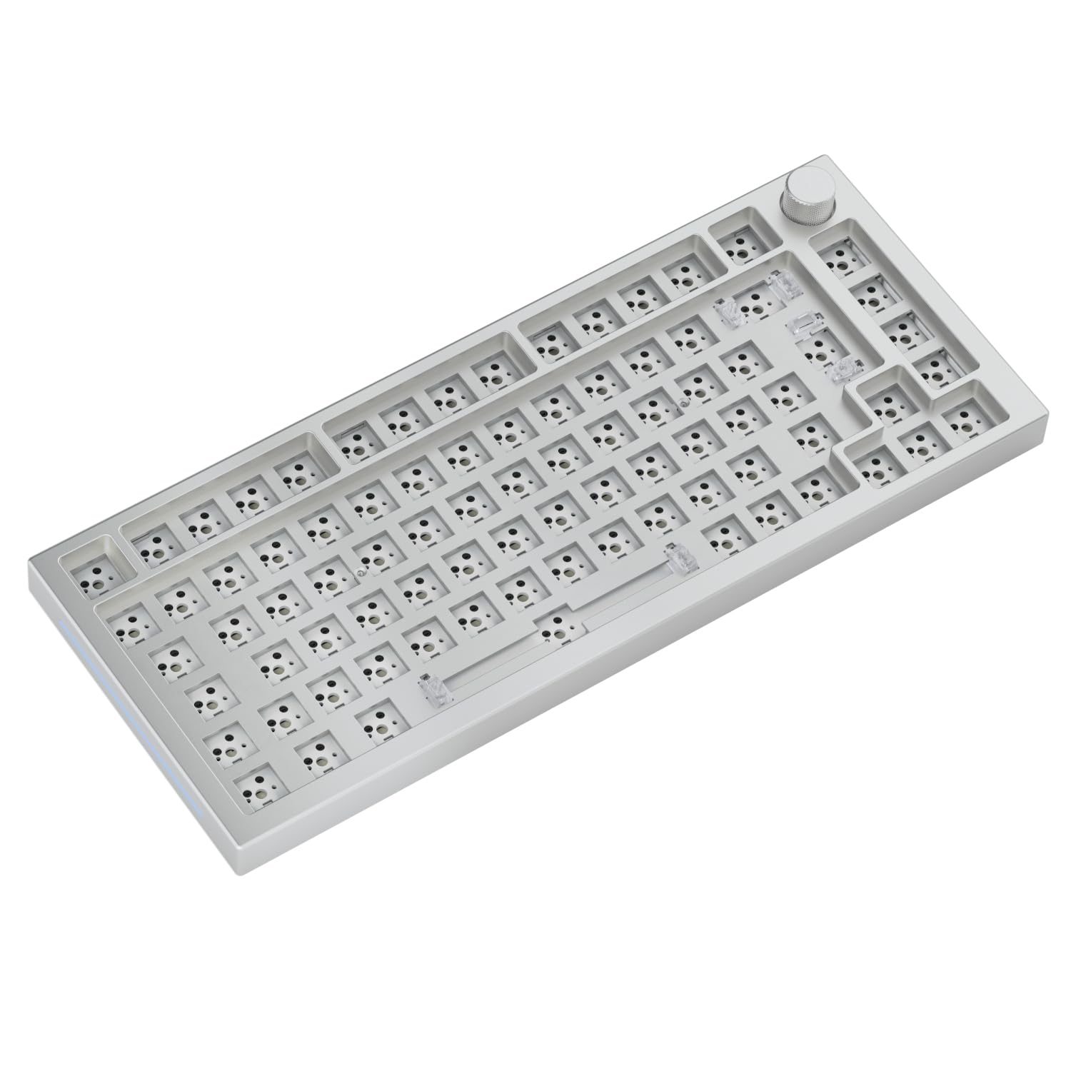Glorious GMMK Pro 75 Barebone Keyboard White Ice