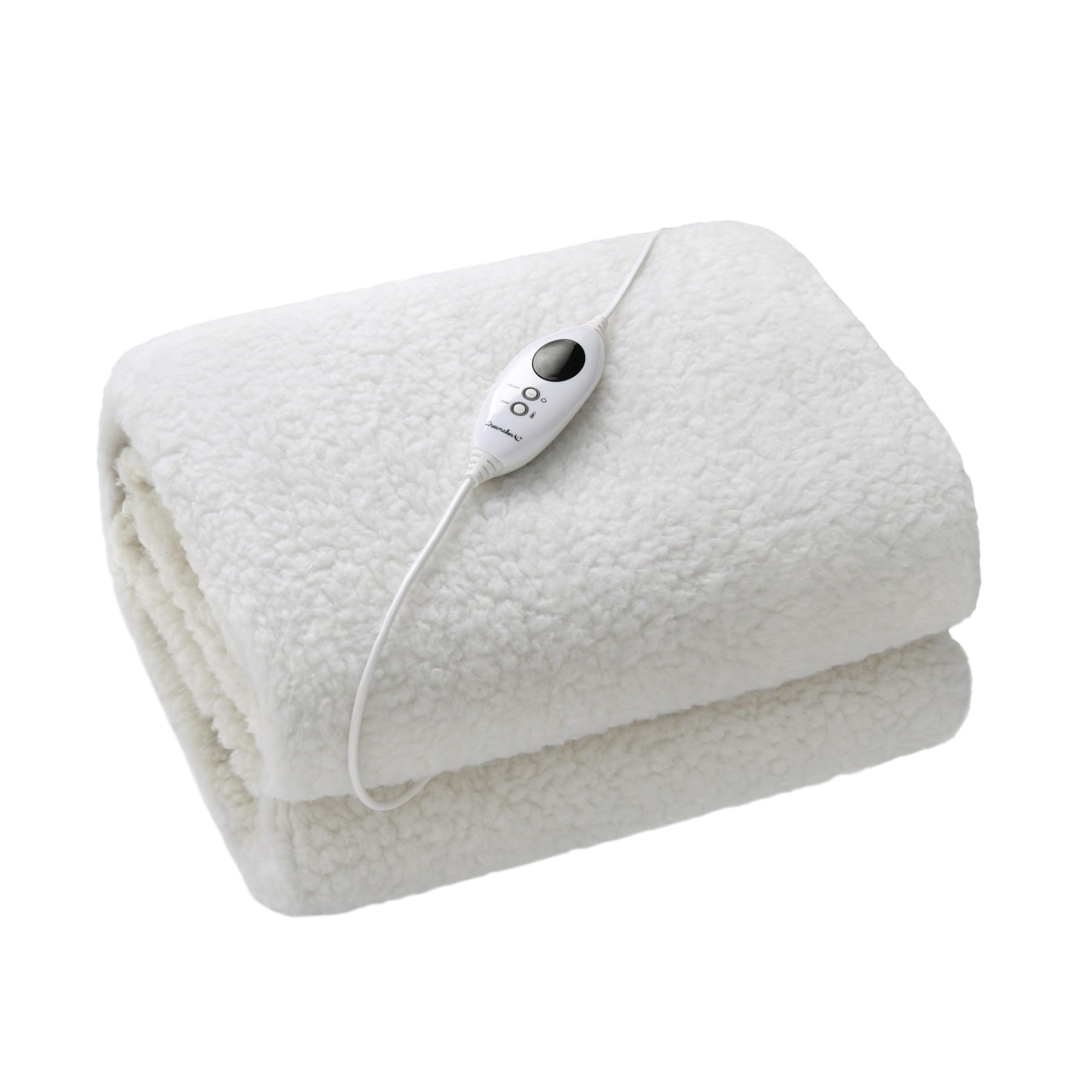 Dreamaker Australian Wool Fleece Electric Blanket - King