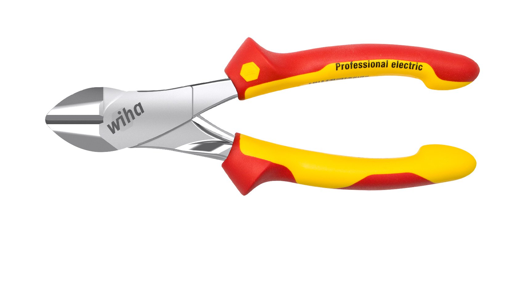Wiha Z16320006 High-Leverage Diagonal-cutting Pliers Professional Electric With Dynamic Joint 41279, 200 mm