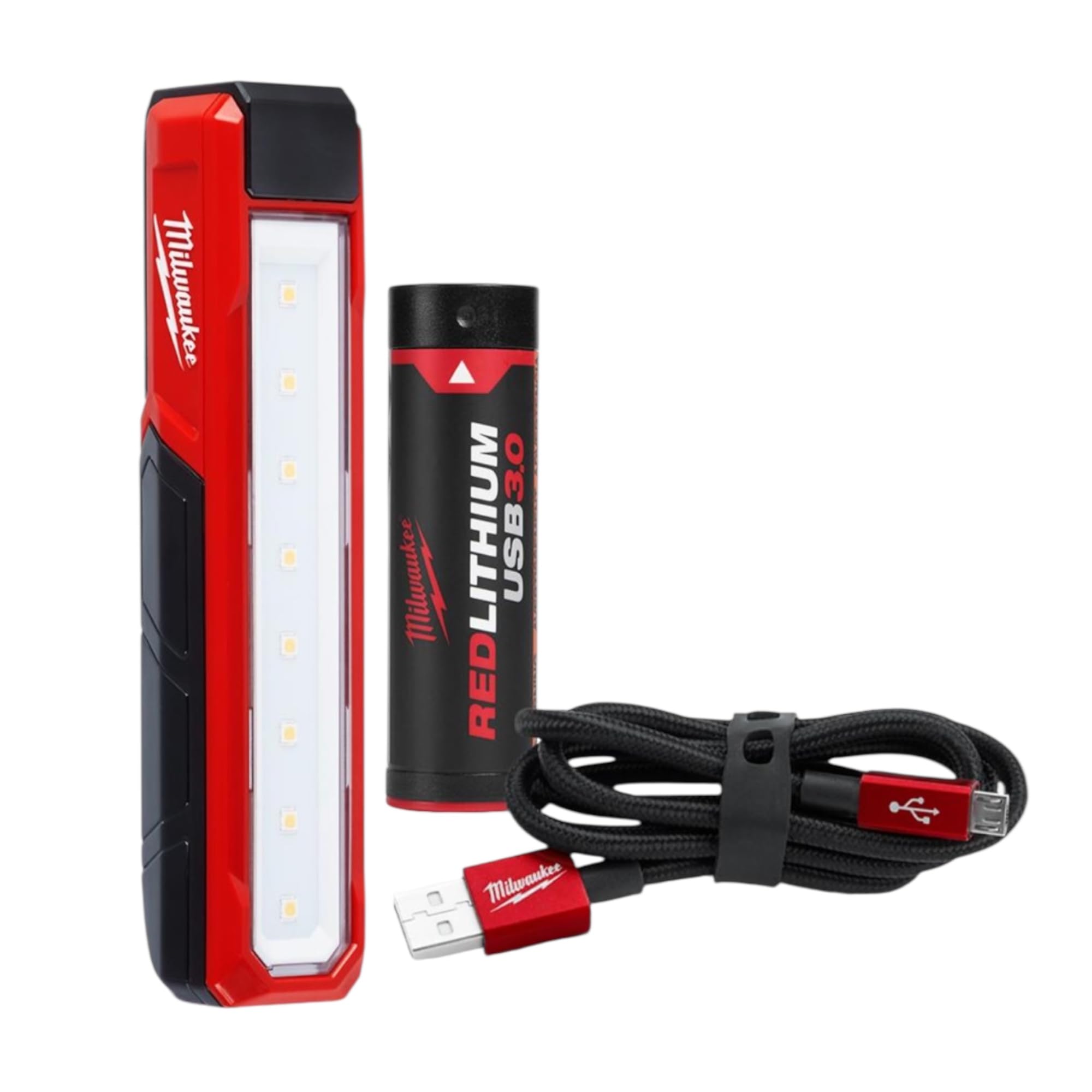 Milwaukee L4FL301 - REDLITHIUM USB Rechargeable Pocket Flood Light 3.0Ah Kit