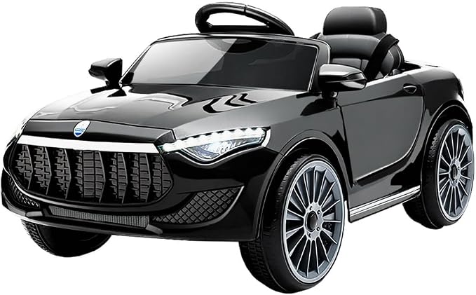 Rigo Maserati Kids Ride On Electric Car - Black