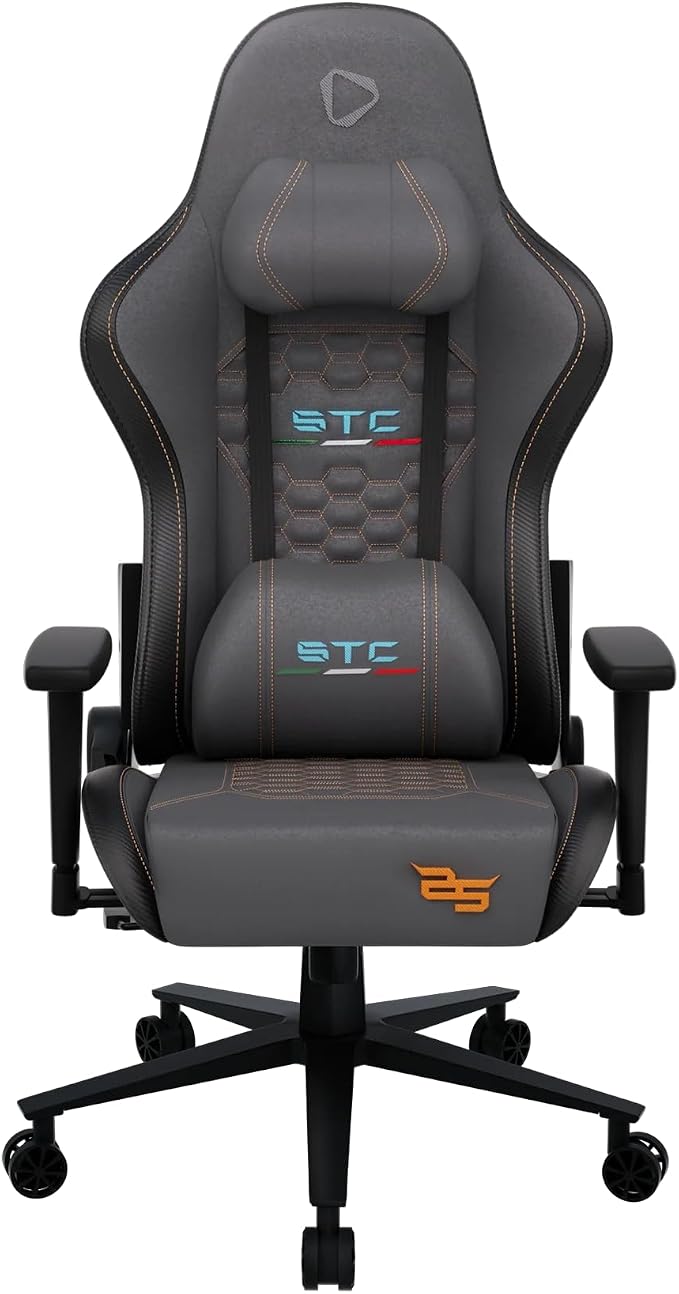 ONEX STC 25 Years Limited Edition Alcantara Gaming Chair Volcanic Ash Grey/Black