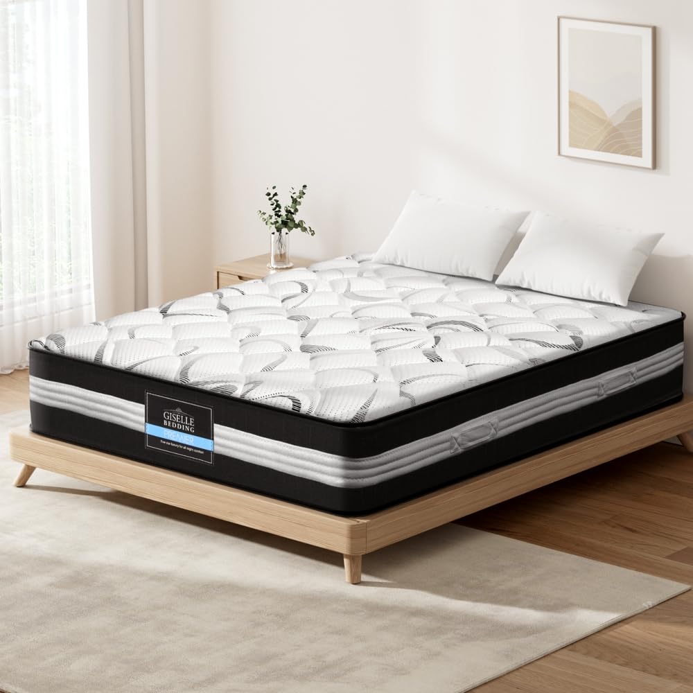 Giselle Bedding Double Size Euro Spring Foam Mattress