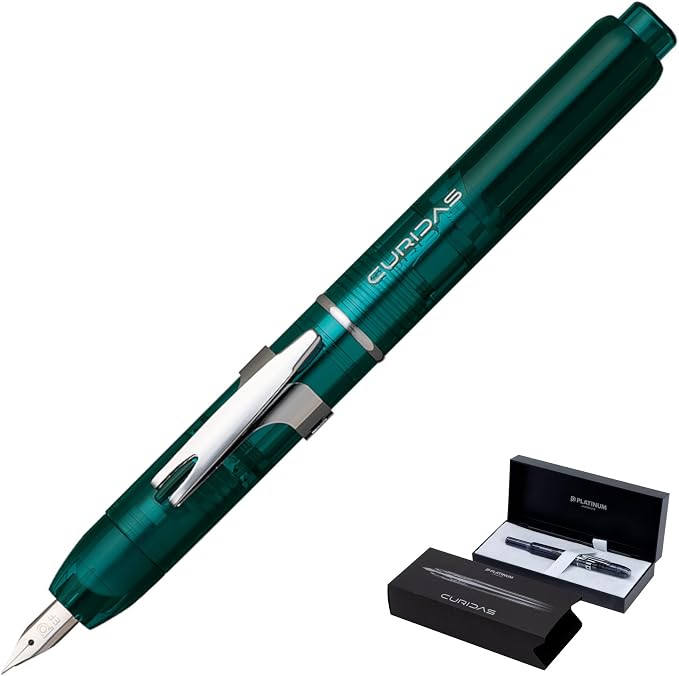 Platinum Curidas Fountain Pen - Crystal Prism Extra Fine