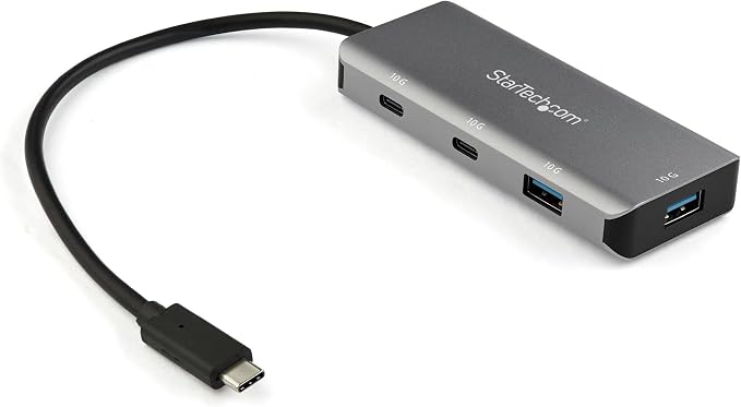 StarTech 4 -port USB-C Hub 10Gbps - 2x USB-A & 2x USB-C