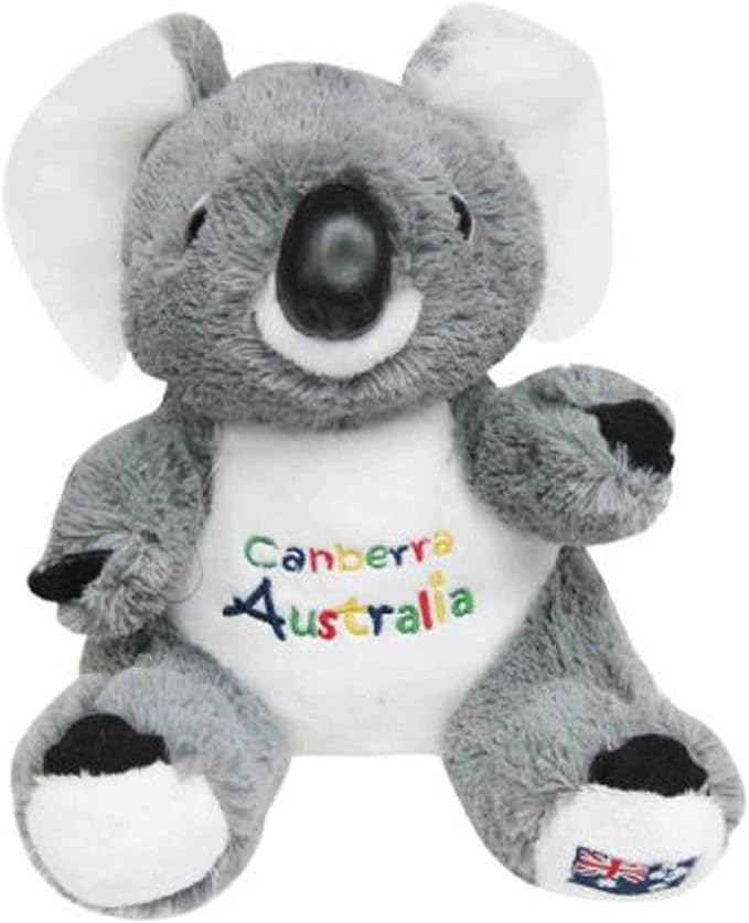 22cm Koala Plush w/ Embroidery - Canberra