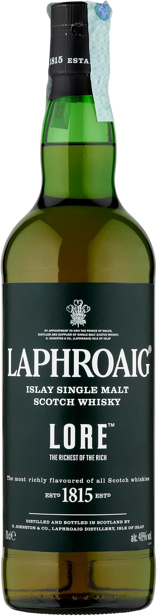 Laphroaig Lore Single Malt Scotch Whisky 750ml Bottle