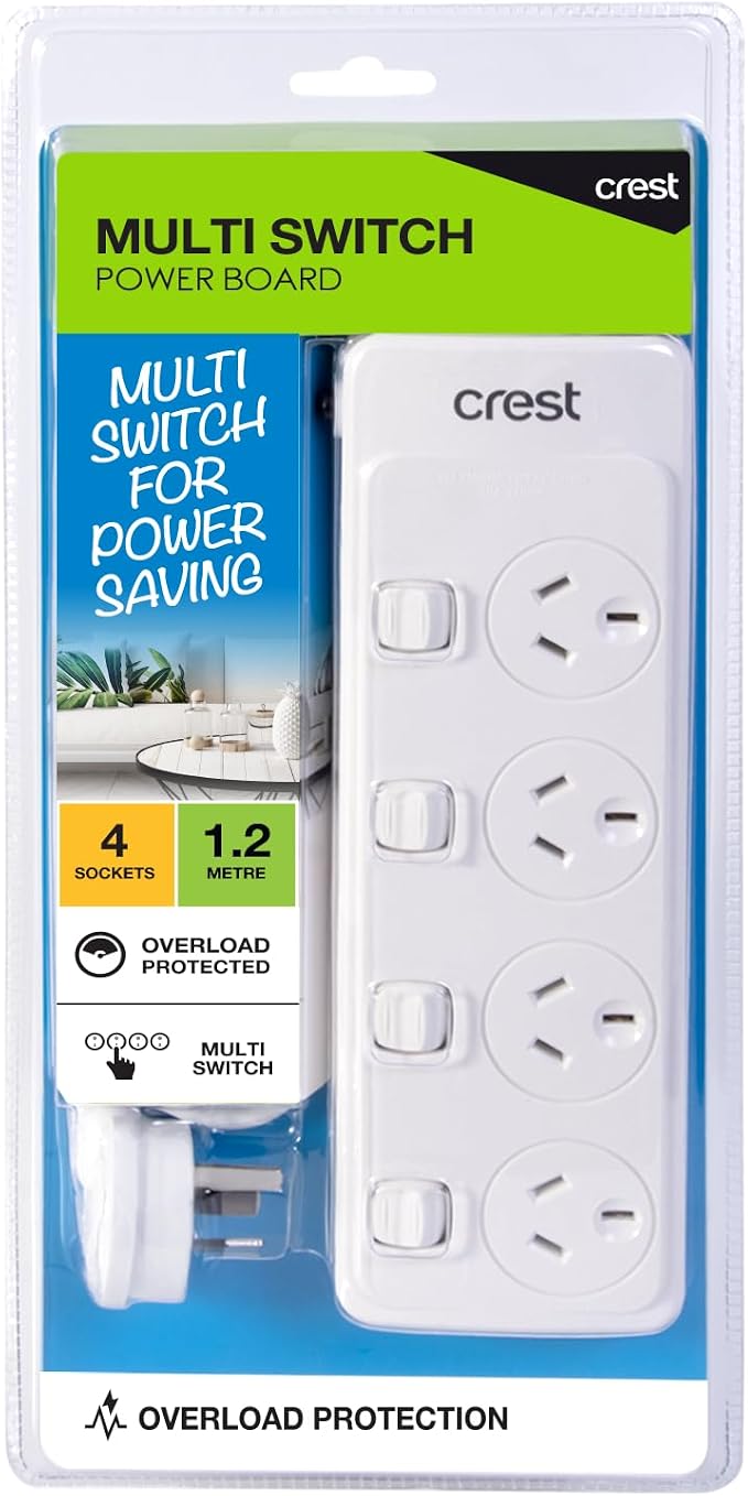 Crest 4 Socket 4 Switch Power Board PWA04007