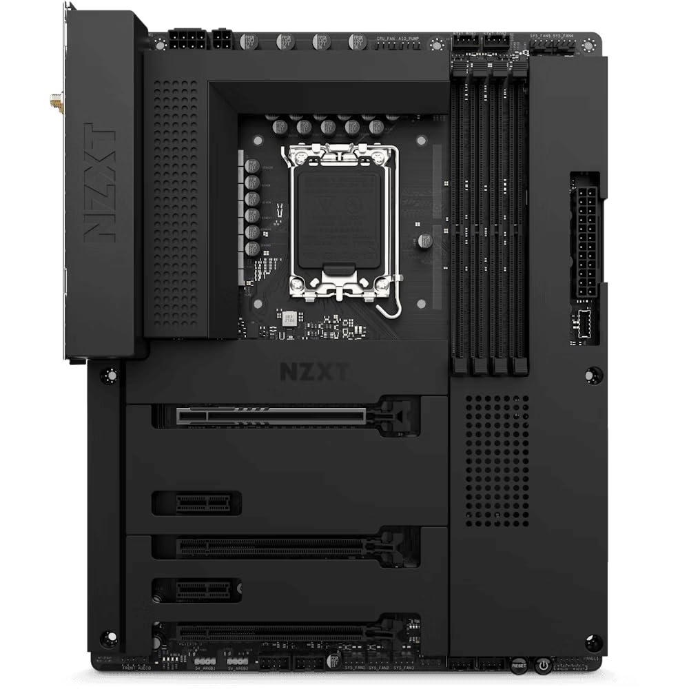 NZXT N7 Z790 LGA1700 ATX Desktop Motherboard - Black