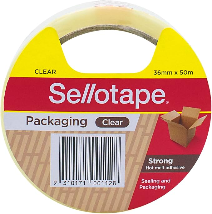 Sellotape Packaging Tape (Clear) - 36mmx50m