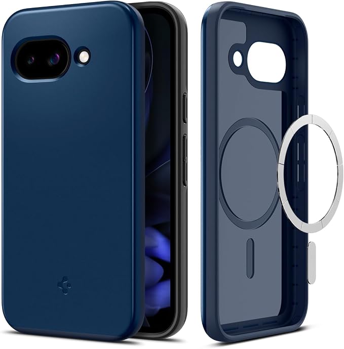 SPIGEN Thin Fit (MagFit) MagSafe Compatible for Google Pixel 9a Case [Colour:Navy Blue]