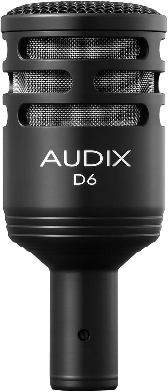 Audix D6 Dynamic Kick Drum Microphone