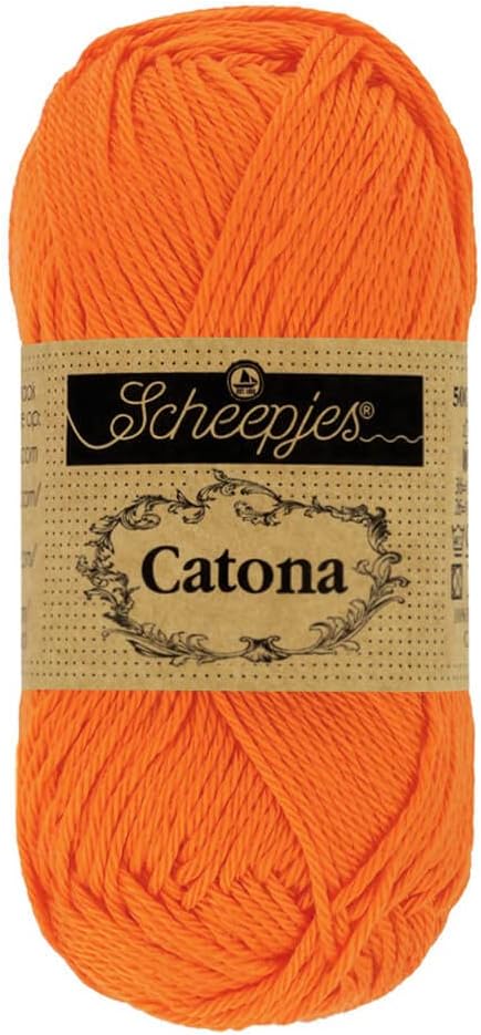 Scheepjes Catona 10gm - 281 Tangerine