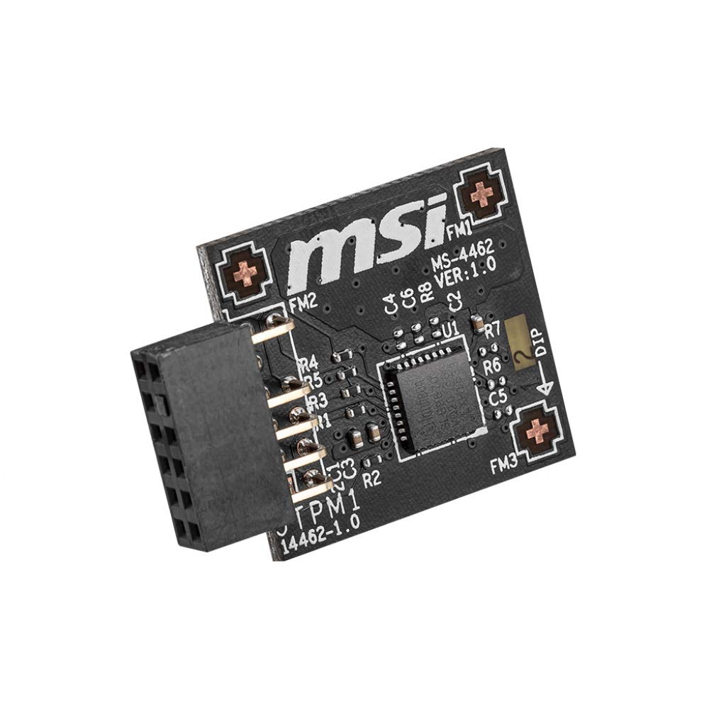 MSI TPM 2.0 Module (MS-4462) SPI Interface, 12-1 Pin