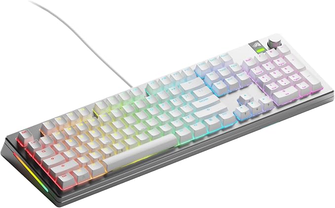 Glorious GMMK 3 Pro 65 RGB Silver Prebuilt Mechanical Keyboard
