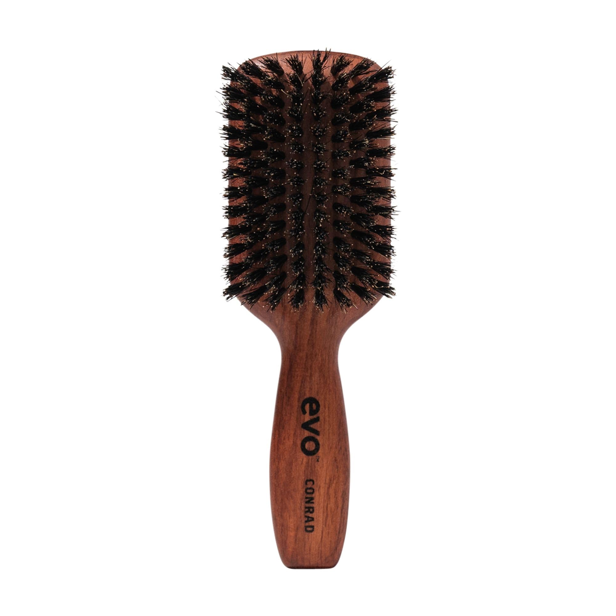 Evo Conrad Natural Bristle Paddle Brush