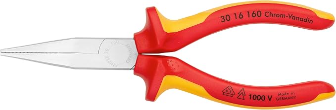 Knipex 1000V Long Nose Pliers 160mm 30 16 160