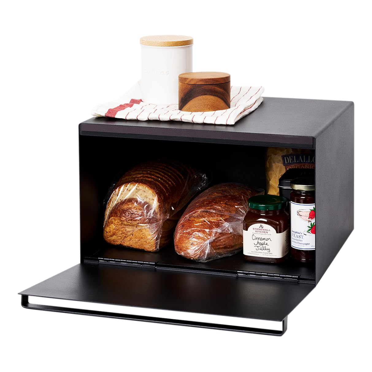 Yamazaki - Tower Bread Bin - Black