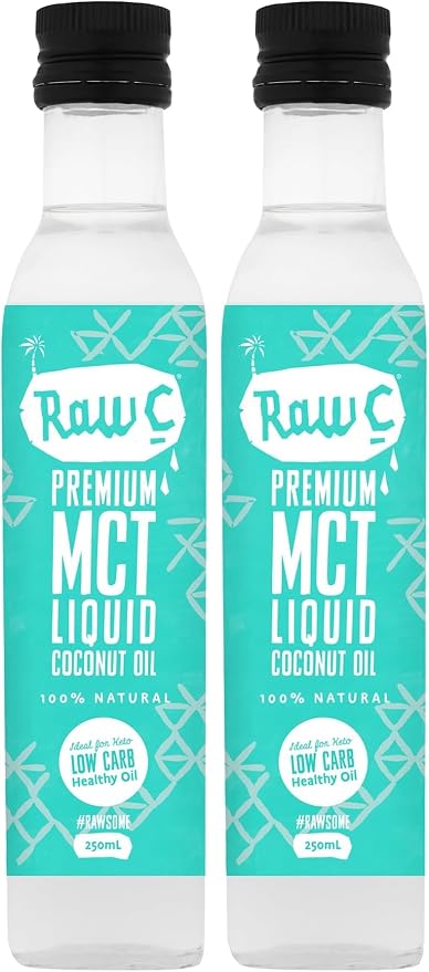 Raw C MCT Premium Liquid Coconut Oil 250ml