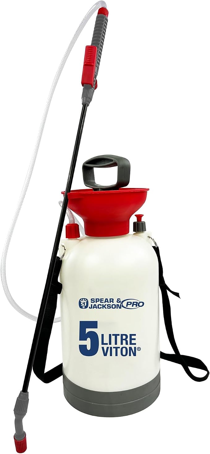 Spear & Jackson SJ-PS5V - Pressure Sprayer Viton 5L