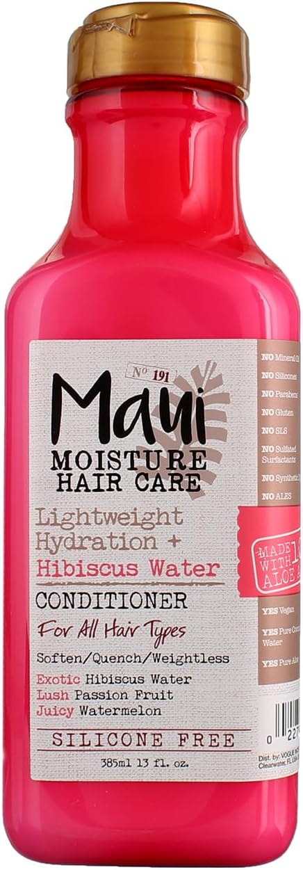 Maui Moisture Lightweight Hydration Hibiscus Water Conditioner 385ml