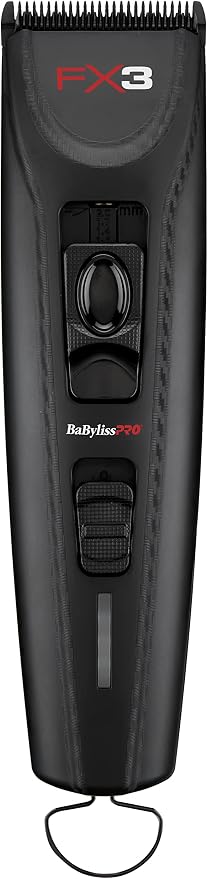 BaBylissPRO FX3 Professional High Torque Clipper - Black
