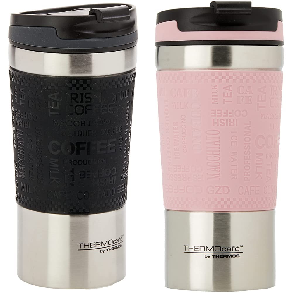 Thermos THERMOcafe Vacuum Insulated Travel Cup - 350ml Black