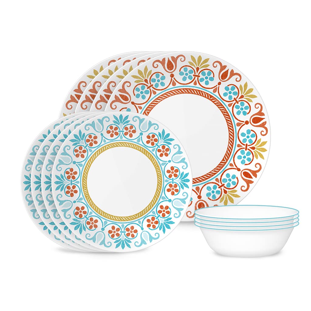 Corelle GLOBAL Collection, Terracotta Dreams, 12-PC Dinnerware Set, Service For 4, Placeholder (1144868)