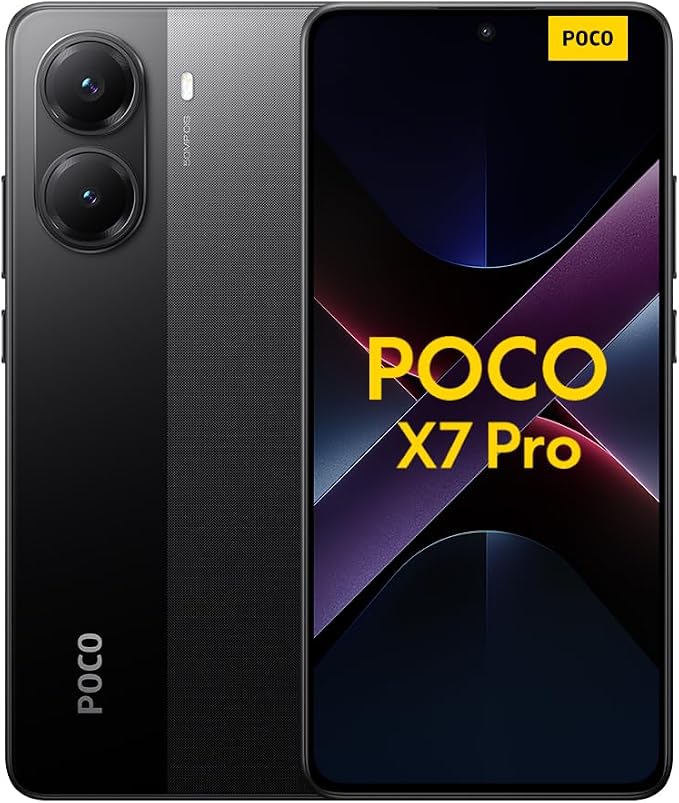 Poco X7 Pro Smartphone - 6.67" Display, 12GB RAM, 512GB Storage - Black
