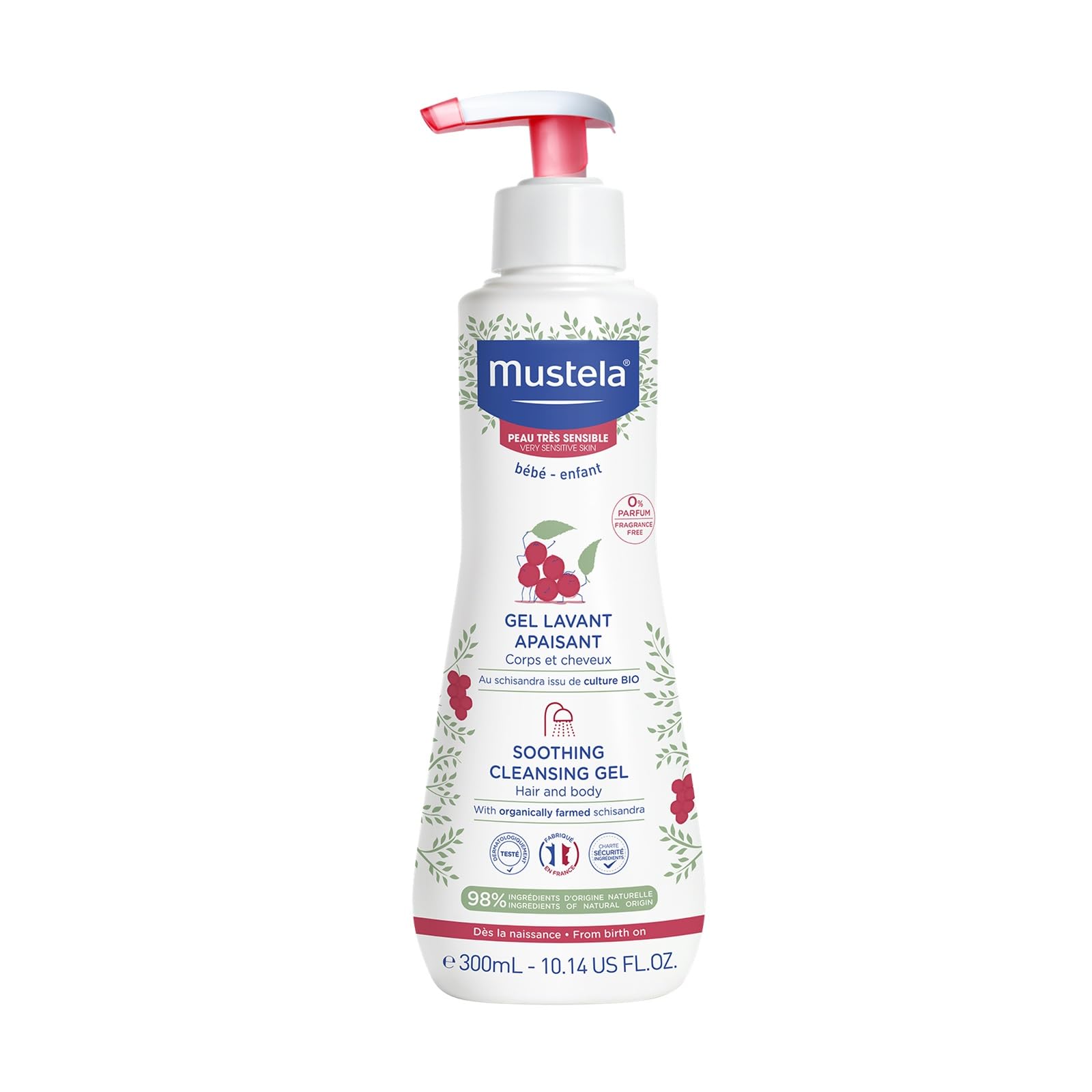 Mustela Soothing Cleansing Gel 300ml