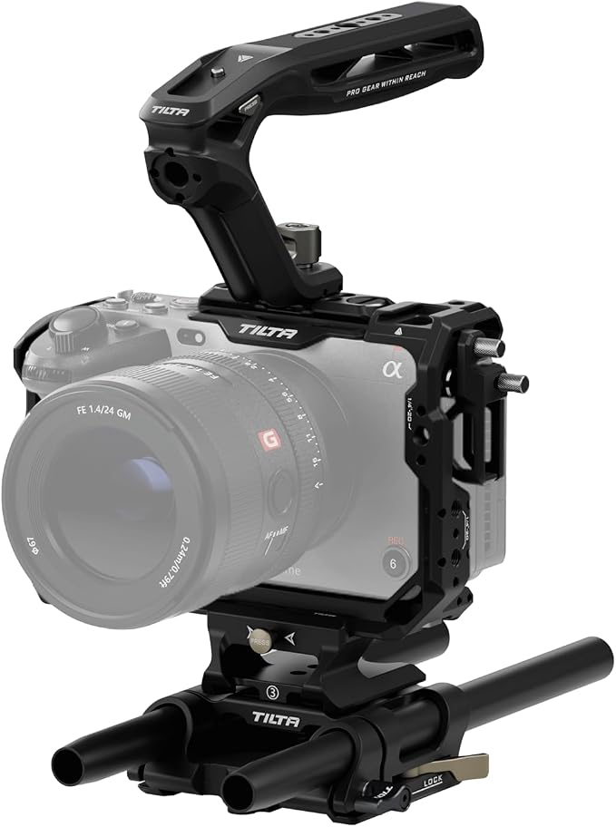 Tilta Camera Cage For Sony FX3/FX30 V2 - Basic Kit, Black
