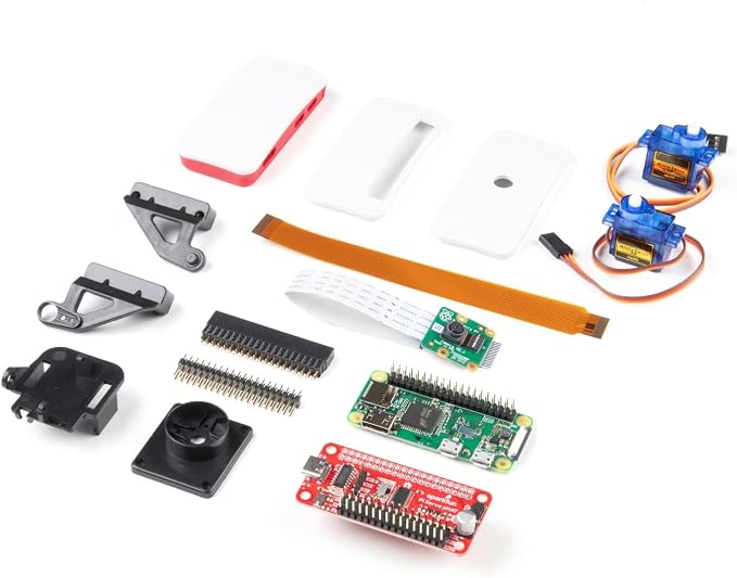 SparkFun Raspberry Pi Zero W Camera Kit - Includes All The Pieces You Need to Assemble and Program IoT Raspberry Pi Zero Camera