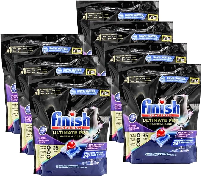 Finish Ultimate Pro Material Care Dishwasher Tablets 35 Pack