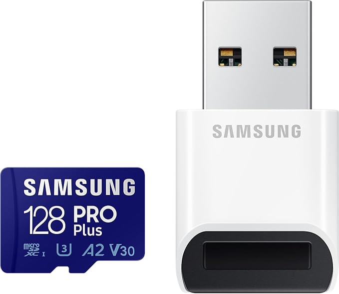 Samsung Pro Plus + Adapter microSDXC 128GB MB-MD128SA